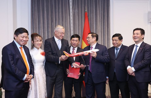 Vietjet và Airbus đạt thỏa thuận đối tác chiến lược - Ảnh 1. Vietjet và Airbus đạt thỏa thuận đối tác chiến lược - Ảnh 1.