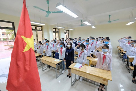 Hà Nội sẽ tạm phong tỏa trường, lớp nếu phát hiện F0 - Ảnh 1. Hà Nội sẽ tạm phong tỏa trường, lớp nếu phát hiện F0 - Ảnh 1.