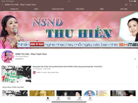 BH Media ‘mạo danh’ NSND Thu Hiền lập kênh trên YouTube? - Ảnh 1. BH Media ‘mạo danh’ NSND Thu Hiền lập kênh trên YouTube? - Ảnh 1.