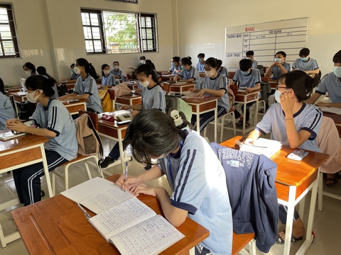Một học sinh đảo Thạnh An mắc COVID-19: Một lớp học trực tuyến, còn lại đi học bình thường - Ảnh 1. Một học sinh đảo Thạnh An mắc COVID-19: Một lớp học trực tuyến, còn lại đi học bình thường - Ảnh 1.