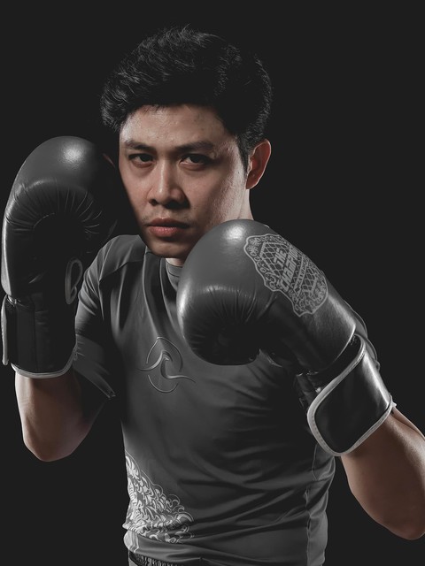Gần 50 nghệ sĩ thách đấu boxing lan tỏa tinh thần luyện tập võ thuật - Ảnh 5. Gần 50 nghệ sĩ thách đấu boxing lan tỏa tinh thần luyện tập võ thuật - Ảnh 5.