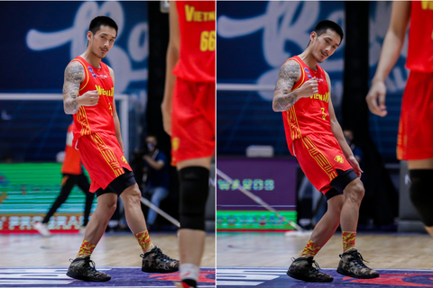 ‘Giải mã’ ký hiệu ăn mừng của sao VBA - Ảnh 3. ‘Giải mã’ ký hiệu ăn mừng của sao VBA - Ảnh 3.