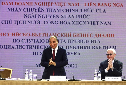 Chủ tịch nước Nguyễn Xuân Phúc: Thương mại 5 tỉ USD còn thấp với tiềm năng Việt - Nga - Ảnh 3. Chủ tịch nước Nguyễn Xuân Phúc: Thương mại 5 tỉ USD còn thấp với tiềm năng Việt - Nga - Ảnh 3.