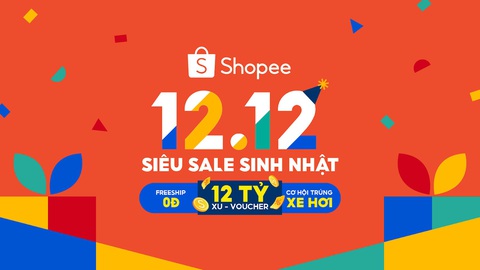 Shopee tung nhiều sản phẩm giảm sâu đến 90% nhân kỷ niệm sinh nhật lần thứ 6 - Ảnh 1. Shopee tung nhiều sản phẩm giảm sâu đến 90% nhân kỷ niệm sinh nhật lần thứ 6 - Ảnh 1.