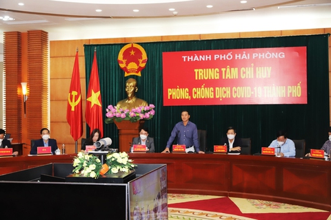 Chủ tịch Hải Phòng kêu gọi người dân tự mua kit test để tầm soát COVID-19 - Ảnh 1. Chủ tịch Hải Phòng kêu gọi người dân tự mua kit test để tầm soát COVID-19 - Ảnh 1.