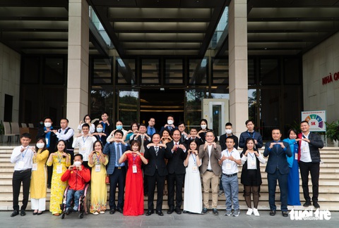 Phó chủ tịch Quốc hội gặp gỡ các tấm gương thanh niên khuyết tật Việt Nam - Ảnh 1. Phó chủ tịch Quốc hội gặp gỡ các tấm gương thanh niên khuyết tật Việt Nam - Ảnh 1.