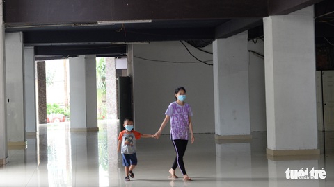 Hệ thống chữa cháy chung cư chưa xong, chủ đầu tư vẫn bỏ mặc - Ảnh 2. Hệ thống chữa cháy chung cư chưa xong, chủ đầu tư vẫn bỏ mặc - Ảnh 2.