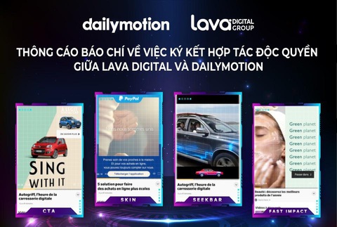Lava Digital và Dailymotion trở thành đối tác độc quyền tại Việt Nam - Ảnh 2. Lava Digital và Dailymotion trở thành đối tác độc quyền tại Việt Nam - Ảnh 2.