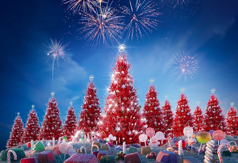 Làng kẹo ngọt Ecopark, điểm check-in mùa Noel - Ảnh 4. Làng kẹo ngọt Ecopark, điểm check-in mùa Noel - Ảnh 4.