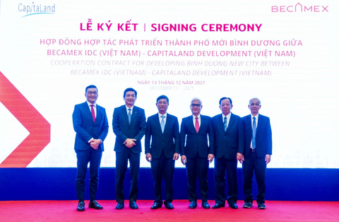 CapitaLand Development hợp tác phát triển xây dựng dự án nhà ở quy mô lớn đầu tiên tại Việt Nam - Ảnh 1. CapitaLand Development hợp tác phát triển xây dựng dự án nhà ở quy mô lớn đầu tiên tại Việt Nam - Ảnh 1.