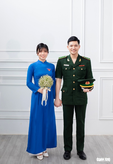 Hạ cánh nơi biên cương, thượng úy biên phòng nên duyên với nữ cán bộ Đoàn - Ảnh 6. Hạ cánh nơi biên cương, thượng úy biên phòng nên duyên với nữ cán bộ Đoàn - Ảnh 6.