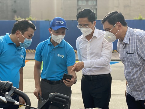 TP.HCM chính thức khai trương xe đạp công cộng đầu tiên cả nước - Ảnh 2. TP.HCM chính thức khai trương xe đạp công cộng đầu tiên cả nước - Ảnh 2.