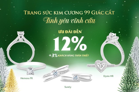 Tỏa sáng mùa lễ hội, Thế Giới Kim Cương ưu đãi cực hot dịp cuối năm - Ảnh 5. Tỏa sáng mùa lễ hội, Thế Giới Kim Cương ưu đãi cực hot dịp cuối năm - Ảnh 5.