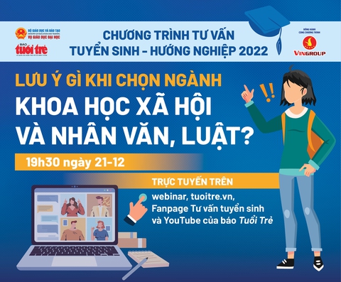 Tư vấn tuyển sinh 2022: Lưu ý gì khi chọn ngành khoa học xã hội và nhân văn, luật? - Ảnh 1. Tư vấn tuyển sinh 2022: Lưu ý gì khi chọn ngành khoa học xã hội và nhân văn, luật? - Ảnh 1.