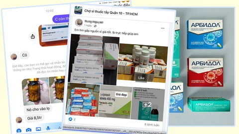 Thuốc trị COVID-19 vẫn bán núp lùm, ngụy trang trong chai thủy tinh - Ảnh 1. Thuốc trị COVID-19 vẫn bán núp lùm, ngụy trang trong chai thủy tinh - Ảnh 1.