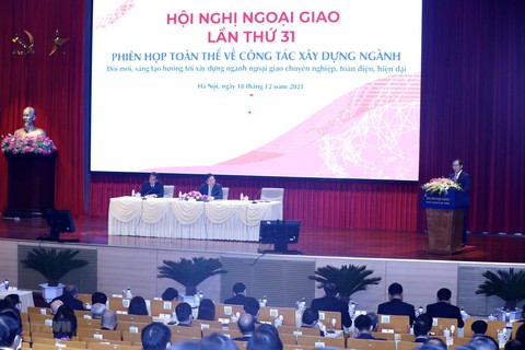Ngành ngoại giao quyết tâm bảo vệ chủ quyền, tham mưu chống dịch COVID-19 - Ảnh 1. Ngành ngoại giao quyết tâm bảo vệ chủ quyền, tham mưu chống dịch COVID-19 - Ảnh 1.