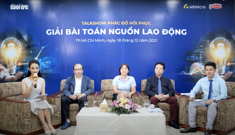 Talkshow ‘Phác đồ hồi phục’: Tăng phúc lợi để công nhân trở lại nhà xưởng - Ảnh 1. Talkshow ‘Phác đồ hồi phục’: Tăng phúc lợi để công nhân trở lại nhà xưởng - Ảnh 1.