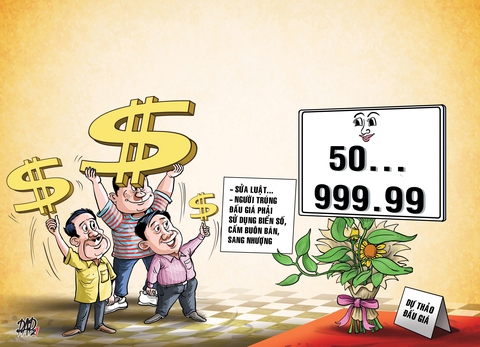 Đấu giá biển số: đề xuất gần... 30 năm - Ảnh 1. Đấu giá biển số: đề xuất gần... 30 năm - Ảnh 1.