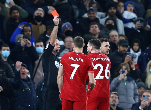 Robertson kiến tạo, ghi bàn và lãnh thẻ đỏ, Liverpool bị Tottenham cầm chân - Ảnh 5. Robertson kiến tạo, ghi bàn và lãnh thẻ đỏ, Liverpool bị Tottenham cầm chân - Ảnh 5.