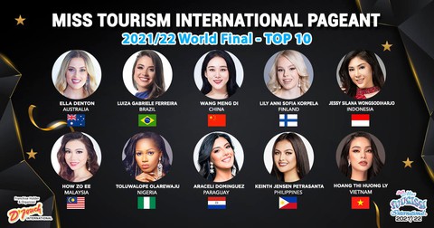 Người đẹp Indonesia đăng quang Hoa hậu Du lịch quốc tế 2021, đại diện Việt Nam vào top 5 - Ảnh 2. Người đẹp Indonesia đăng quang Hoa hậu Du lịch quốc tế 2021, đại diện Việt Nam vào top 5 - Ảnh 2.