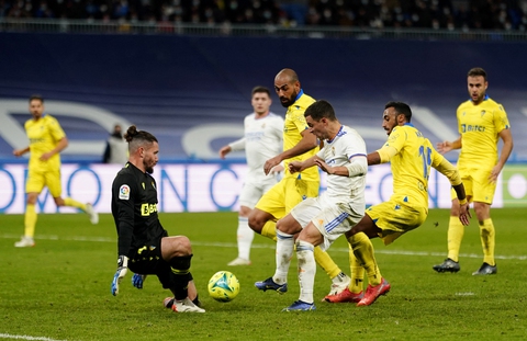 Kiểm soát bóng 82%, 36 cú sút nhưng Real Madrid vẫn bị Cadiz cầm hòa 0-0 - Ảnh 1. Kiểm soát bóng 82%, 36 cú sút nhưng Real Madrid vẫn bị Cadiz cầm hòa 0-0 - Ảnh 1.