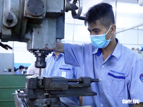 Trường trung cấp đầu tiên tại TP.HCM cho học viên đến trường học trực tiếp - Ảnh 1. Trường trung cấp đầu tiên tại TP.HCM cho học viên đến trường học trực tiếp - Ảnh 1.