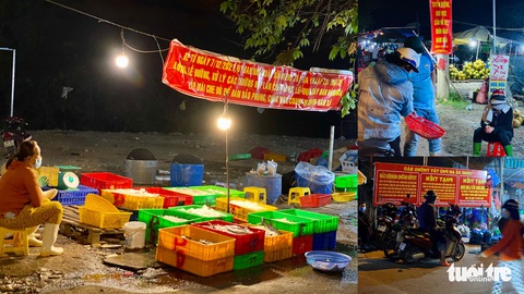 Bị chợ tự phát bao vây, tiểu thương chợ đầu mối lớn nhất nước bức xúc - Ảnh 5. Bị chợ tự phát bao vây, tiểu thương chợ đầu mối lớn nhất nước bức xúc - Ảnh 5.