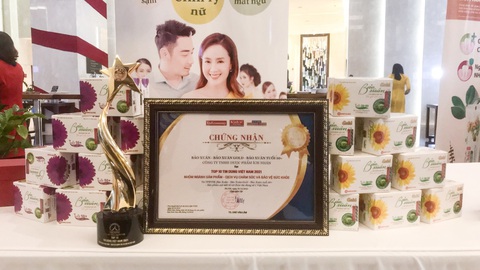 Bảo Xuân được bình chọn là Sản phẩm nội tiết tố nữ tin dùng số 1 Việt Nam - Ảnh 3. Bảo Xuân được bình chọn là Sản phẩm nội tiết tố nữ tin dùng số 1 Việt Nam - Ảnh 3.