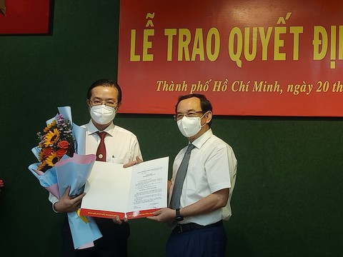 Phó trưởng Ban Tuyên giáo Thành ủy TP.HCM làm bí thư quận 10 - Ảnh 1. Phó trưởng Ban Tuyên giáo Thành ủy TP.HCM làm bí thư quận 10 - Ảnh 1.