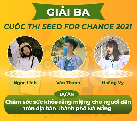Sinh viên ĐH Duy Tân giành giải cao nhất tại Seed for Change 2021 - Ảnh 3. Sinh viên ĐH Duy Tân giành giải cao nhất tại Seed for Change 2021 - Ảnh 3.