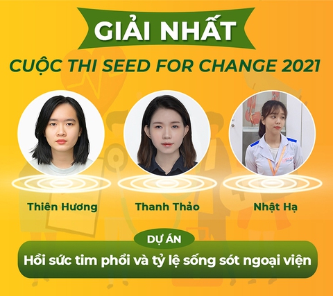 Sinh viên ĐH Duy Tân giành giải cao nhất tại Seed for Change 2021 - Ảnh 1. Sinh viên ĐH Duy Tân giành giải cao nhất tại Seed for Change 2021 - Ảnh 1.