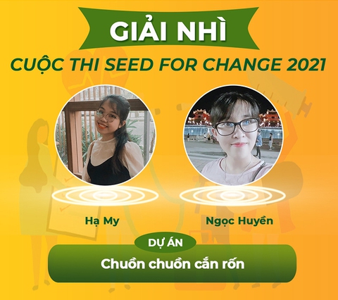 Sinh viên ĐH Duy Tân giành giải cao nhất tại Seed for Change 2021 - Ảnh 2. Sinh viên ĐH Duy Tân giành giải cao nhất tại Seed for Change 2021 - Ảnh 2.