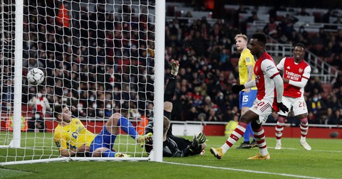 Đè bẹp Sunderland, Arsenal vào bán kết Cúp Liên đoàn - Ảnh 1. Đè bẹp Sunderland, Arsenal vào bán kết Cúp Liên đoàn - Ảnh 1.