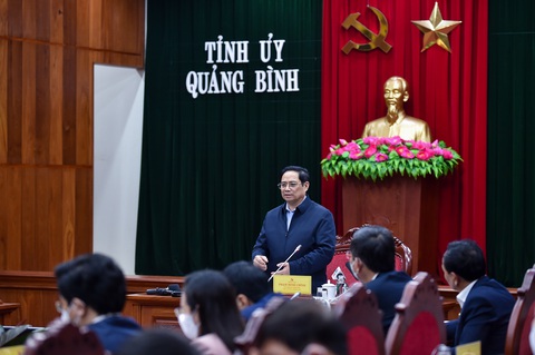 Thủ tướng Phạm Minh Chính: Quảng Bình cần có giải pháp khai thác hiệu quả du lịch - Ảnh 2. Thủ tướng Phạm Minh Chính: Quảng Bình cần có giải pháp khai thác hiệu quả du lịch - Ảnh 2.