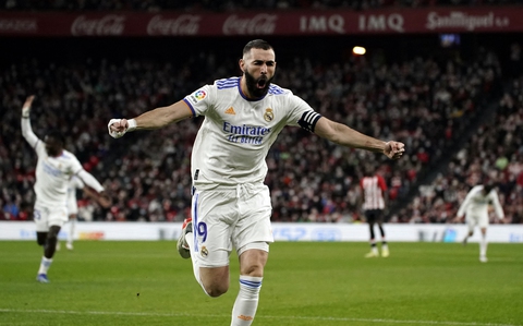Hạ Athletic Bilbao, Real Madrid cho Atletico, Barca ngửi khói - Ảnh 1. Hạ Athletic Bilbao, Real Madrid cho Atletico, Barca ngửi khói - Ảnh 1.