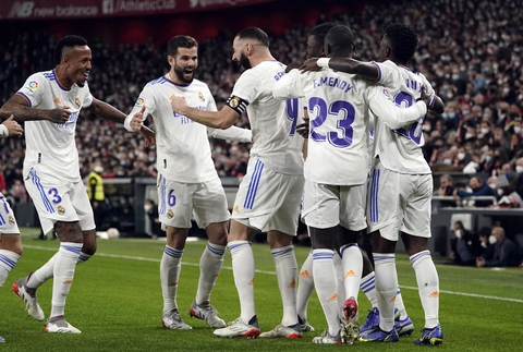 Hạ Athletic Bilbao, Real Madrid cho Atletico, Barca ngửi khói - Ảnh 2. Hạ Athletic Bilbao, Real Madrid cho Atletico, Barca ngửi khói - Ảnh 2.