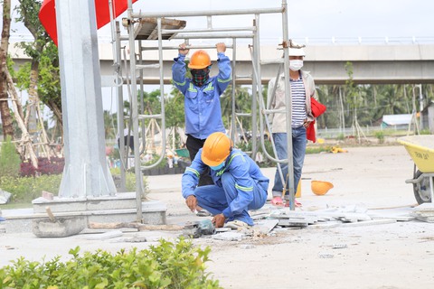 Ngắm siêu cống lớn nhất Việt Nam vừa đưa vào vận hành - Ảnh 12. Ngắm siêu cống lớn nhất Việt Nam vừa đưa vào vận hành - Ảnh 12.