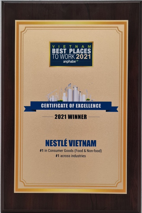 Nestlé Việt Nam được vinh danh Nơi Làm Việc Tốt Nhất - Ảnh 2. Nestlé Việt Nam được vinh danh Nơi Làm Việc Tốt Nhất - Ảnh 2.