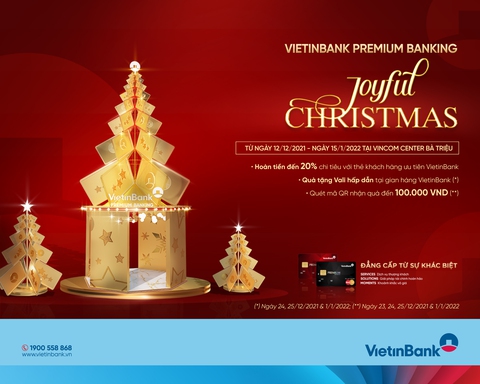 Joyful Christmas cùng VietinBank - Ảnh 1. Joyful Christmas cùng VietinBank - Ảnh 1.