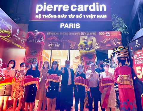 Pierre Cardin Shoes & Oscar Fashion khai trương đồng loạt 10 chi nhánh - Ảnh 1. Pierre Cardin Shoes & Oscar Fashion khai trương đồng loạt 10 chi nhánh - Ảnh 1.