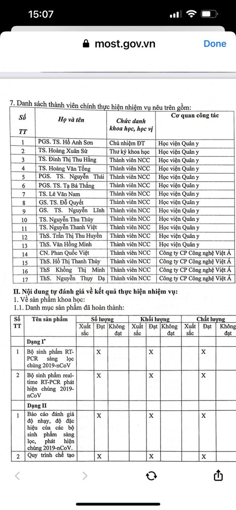 Bộ Khoa học - công nghệ: Kit xét nghiệm Việt Á được nhận gần 19 tỉ đồng kinh phí nghiên cứu - Ảnh 2. Bộ Khoa học - công nghệ: Kit xét nghiệm Việt Á được nhận gần 19 tỉ đồng kinh phí nghiên cứu - Ảnh 2.