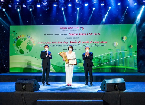 VitaDairy tiếp tục được vinh danh là Doanh nghiệp vì cộng đồng năm 2021 - Ảnh 1. VitaDairy tiếp tục được vinh danh là Doanh nghiệp vì cộng đồng năm 2021 - Ảnh 1.