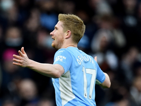Thắng Leicester bằng tỉ số ván tennis, Man City vô địch lượt đi - Ảnh 1. Thắng Leicester bằng tỉ số ván tennis, Man City vô địch lượt đi - Ảnh 1.