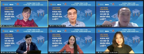Trực tiếp Chương trình tư vấn tuyển sinh - hướng nghiệp 2022: Học trò sâu sắc, chuyên gia bất ngờ - Ảnh 1. Trực tiếp Chương trình tư vấn tuyển sinh - hướng nghiệp 2022: Học trò sâu sắc, chuyên gia bất ngờ - Ảnh 1.
