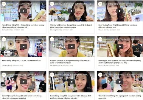 YHL cơn sốt mỹ phẩm ngoại nhập mang thương hiệu Việt - Ảnh 4. YHL cơn sốt mỹ phẩm ngoại nhập mang thương hiệu Việt - Ảnh 4.