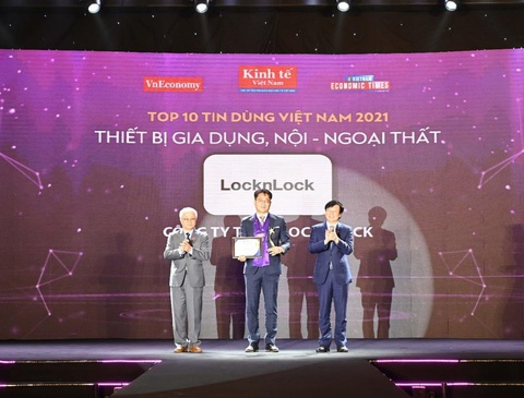 LocknLock lọt Top 10 Nhóm ngành Sản phẩm - Dịch vụ Tin dùng 2021 - Ảnh 1. LocknLock lọt Top 10 Nhóm ngành Sản phẩm - Dịch vụ Tin dùng 2021 - Ảnh 1.