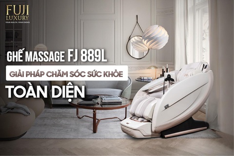 Ghế massage cao cấp FJ-889 Lux: Giải pháp hỗ trợ chăm sóc sức khỏe toàn diện - Ảnh 1. Ghế massage cao cấp FJ-889 Lux: Giải pháp hỗ trợ chăm sóc sức khỏe toàn diện - Ảnh 1.