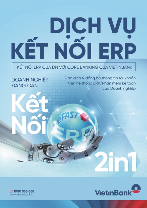 VietinBank ERP - Connect bứt tốc trong Cuộc đua số hóa - Ảnh 1. VietinBank ERP - Connect bứt tốc trong Cuộc đua số hóa - Ảnh 1.