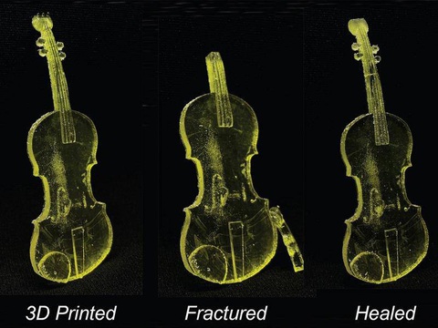 Australia phát triển nhựa in 3D có thể tự vá lành bằng ánh sáng đèn LED - Ảnh 1. Australia phát triển nhựa in 3D có thể tự vá lành bằng ánh sáng đèn LED - Ảnh 1.