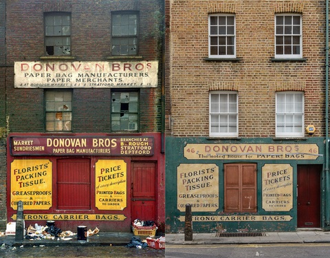 Dấu xưa hồn thu thảo của bảng quảng cáo cứu khu phố cổ London - Ảnh 1. Dấu xưa hồn thu thảo của bảng quảng cáo cứu khu phố cổ London - Ảnh 1.
